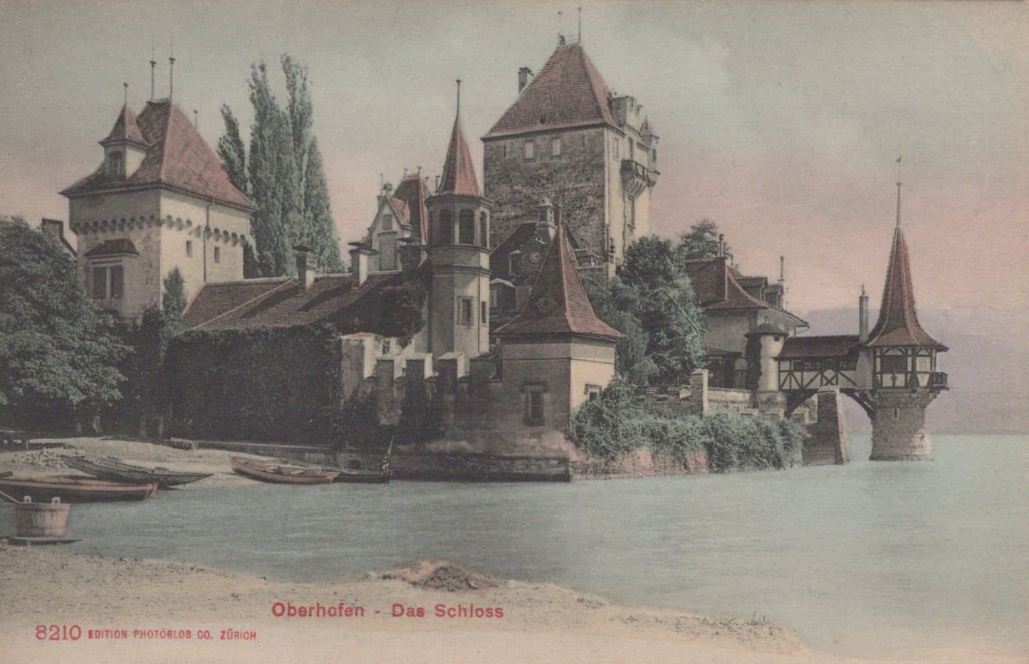 Switzerland Postcard - Oberhofen - Das Schloss - Mo’s Postcards 