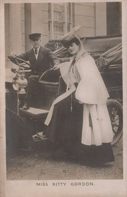 Actress Postcard - Miss Kitty Gordon - Mo’s Postcards 