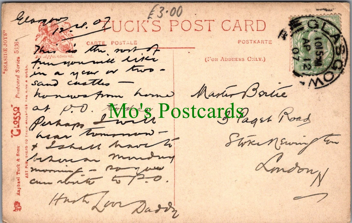 Children Postcard - Here Stands The Flag