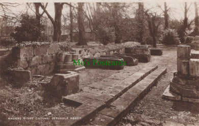 Stone Coffins, Jervaulx Abbey, Yorkshire