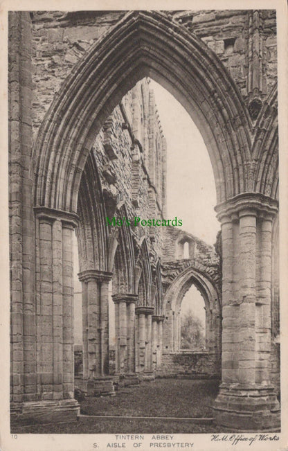 Presbytery, Tintern Abbey, Monmouthshire