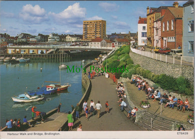 Harbour Walk and Bridge, Bridlington, Yorkshire