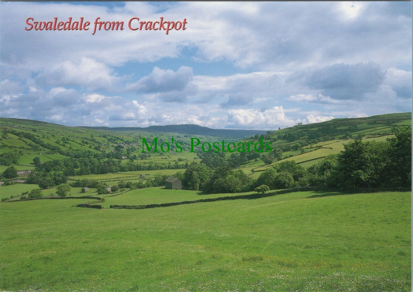 Swaledale From Crackpot, North Yorkshire