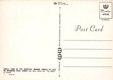 Load image into Gallery viewer, America Postcard - Aerial View of Mormon Temple at Laie on Windward Oahu, Hawaii - Mo’s Postcards 
