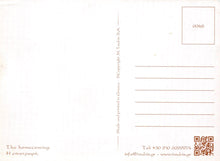 Load image into Gallery viewer, Greece Postcard - The Homecoming - Man With Goats - Mo’s Postcards 
