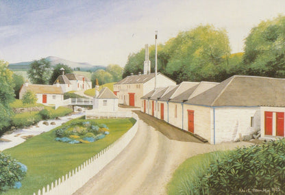 Scotland Postcard - Edradour Distillery, Pitlochry, Perthshire - Mo’s Postcards 