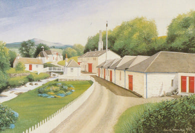 Scotland Postcard - Edradour Distillery, Pitlochry, Perthshire - Mo’s Postcards 