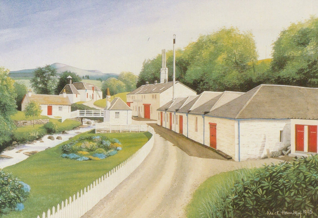 Scotland Postcard - Edradour Distillery, Pitlochry, Perthshire - Mo’s Postcards 