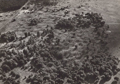 Norfolk Postcard - Aerial View of Grimes Graves, Weeting - Mo’s Postcards 