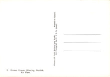 Load image into Gallery viewer, Norfolk Postcard - Aerial View of Grimes Graves, Weeting - Mo’s Postcards 
