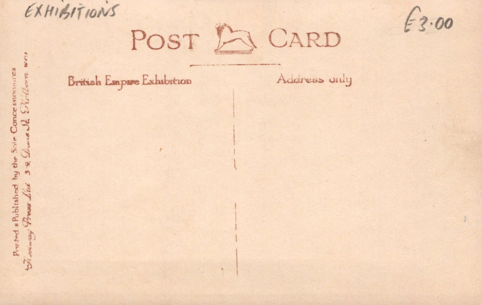 Exhibition Postcard - The British Empire Exhibition - Marlborough - Cavaliers and Roundheads - Mo’s Postcards 