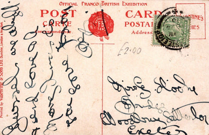 Exhibition Postcard - In Court of Honour, Franco-British Exhibition, London, 1908 - Mo’s Postcards 