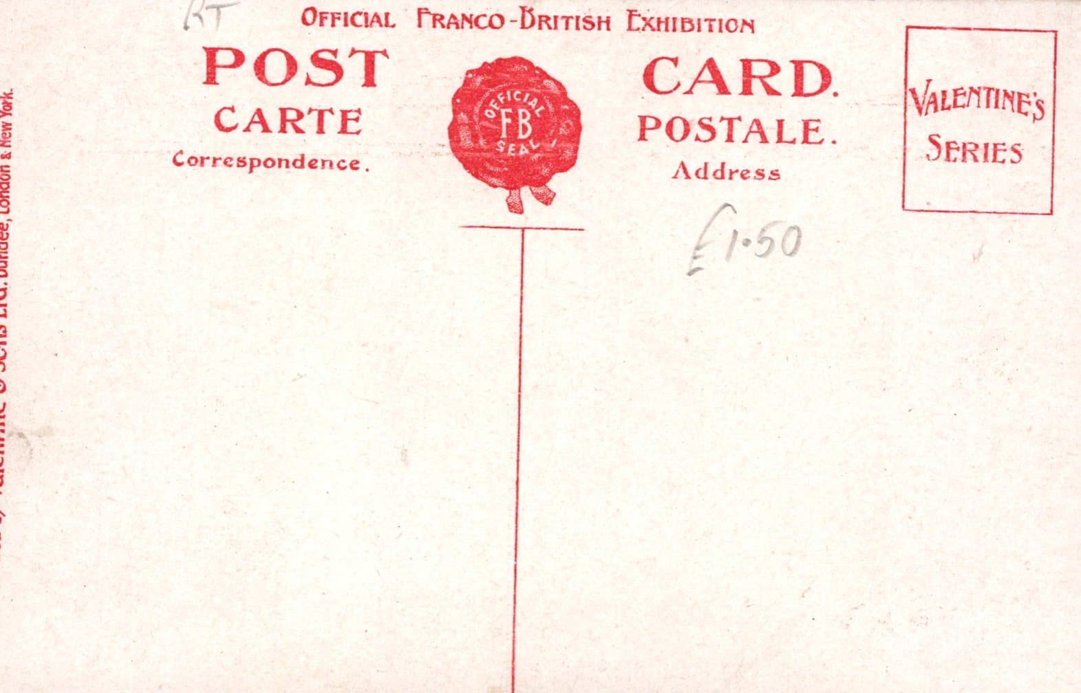 Exhibition Postcard - Colonial Avenue, Franco-British Exhibition, London, 1908 - Mo’s Postcards 