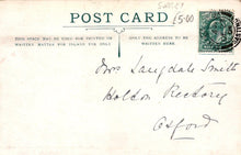 Load image into Gallery viewer, Surrey Postcard - Seasons Greetings From Eversfield, Sutton, 1904 - Mo’s Postcards 
