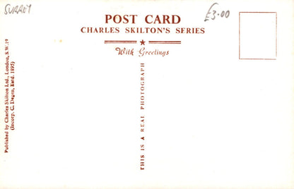 Surrey Postcard - Cobham Stub - Horses / Stables - Mo’s Postcards 