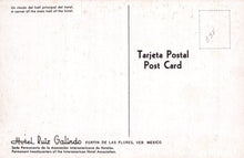 Load image into Gallery viewer, Mexico Postcard - Main Hall, Hotel Ruiz Galindo, Fortin De Las Flores, Veracruz - Mo’s Postcards 
