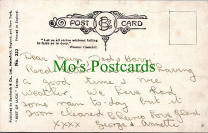 Friendship Postcard - Lots of Luck