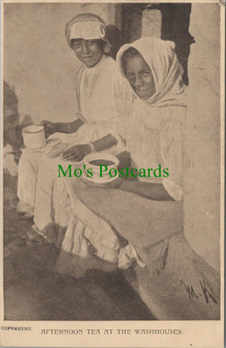 Children Postcard - Afternoon Tea