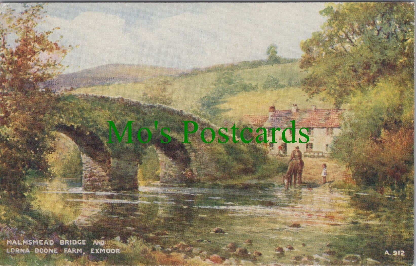 Malmsmead Bridge, Exmoor, Devon