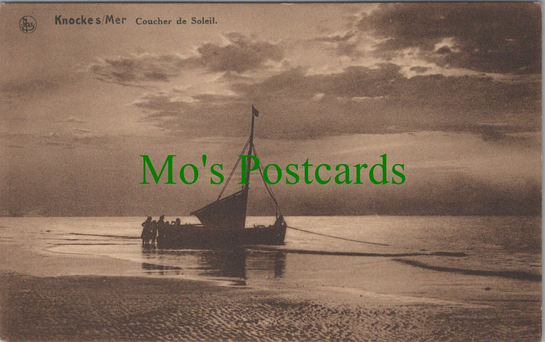 Coucher De Soleil, Knocke s/Mer, Belgium