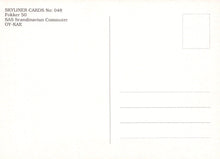 Load image into Gallery viewer, Aviation Postcard - Fokker 50 SAS Scandinavian Commuter OY-KAE Aeroplane - Mo’s Postcards 
