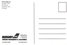 Load image into Gallery viewer, Aviation Postcard - 9G-MKA DC8 MK Airlines Aeroplane, Southend Airport, 1994 - Mo’s Postcards 
