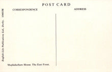 Load image into Gallery viewer, Oxfordshire Postcard - Mapledurham House - The East Front - Mo’s Postcards 

