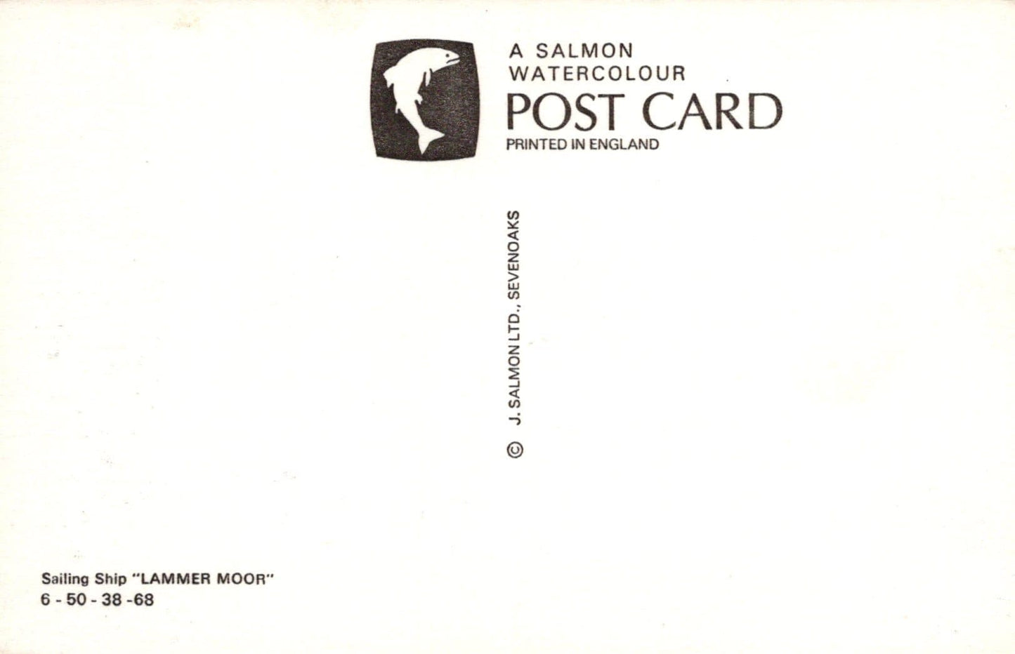 Shipping Postcard - Sailing Ship "Lammer Moor" - Mo’s Postcards 