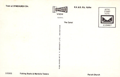 Kent Postcard - Views of Hythe - Mo’s Postcards 