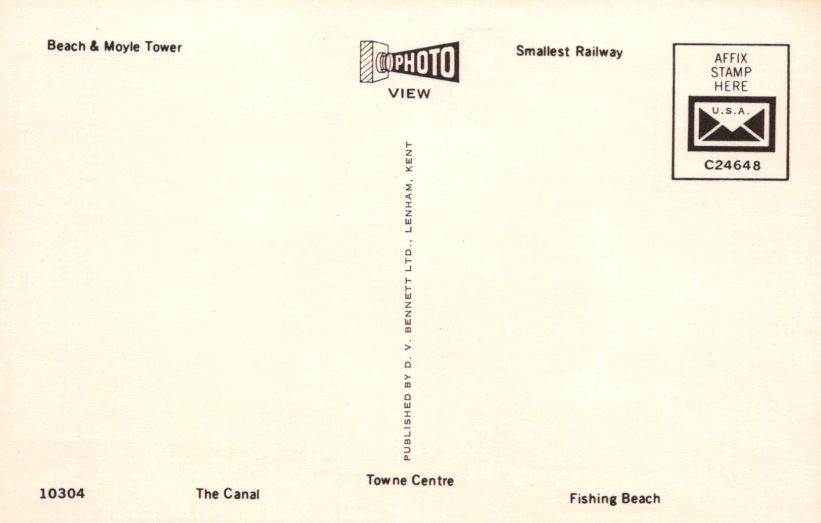 Kent Postcard - Views of Hythe - Mo’s Postcards 