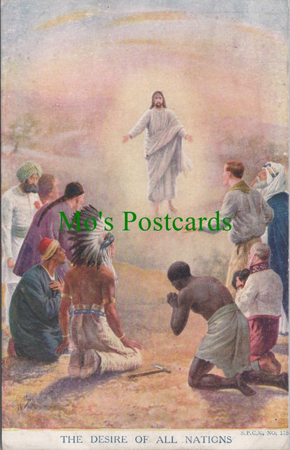 Religion Postcard - The Desire of All Nations