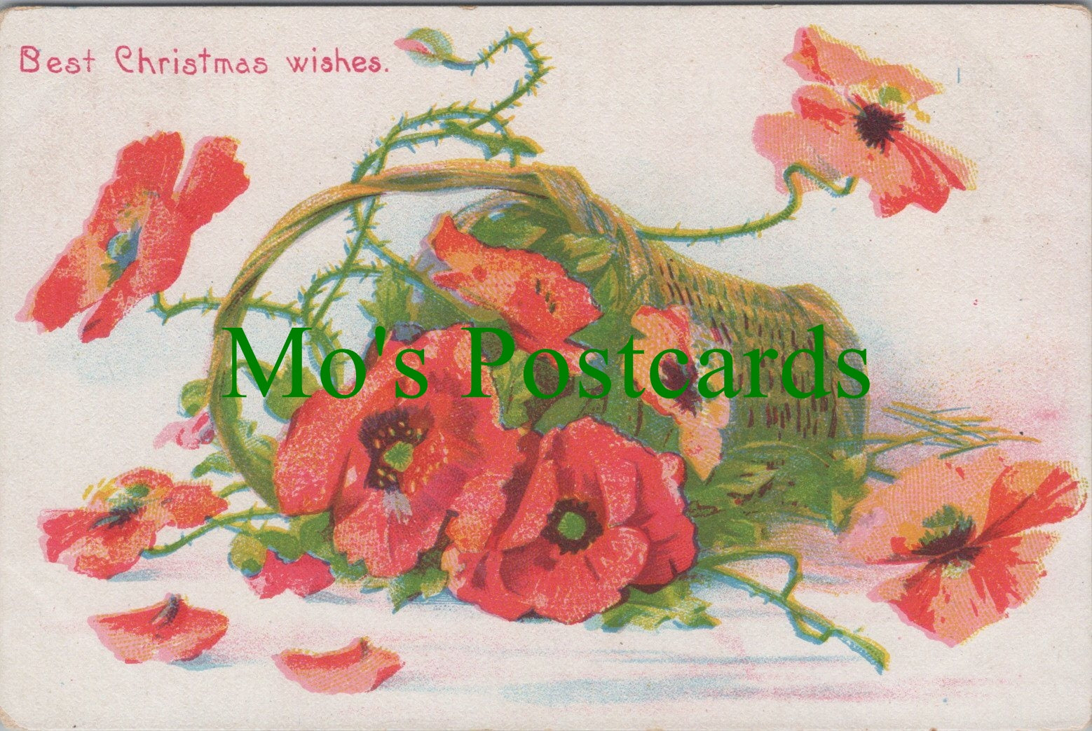 Greetings Postcard - Best Christmas Wishes