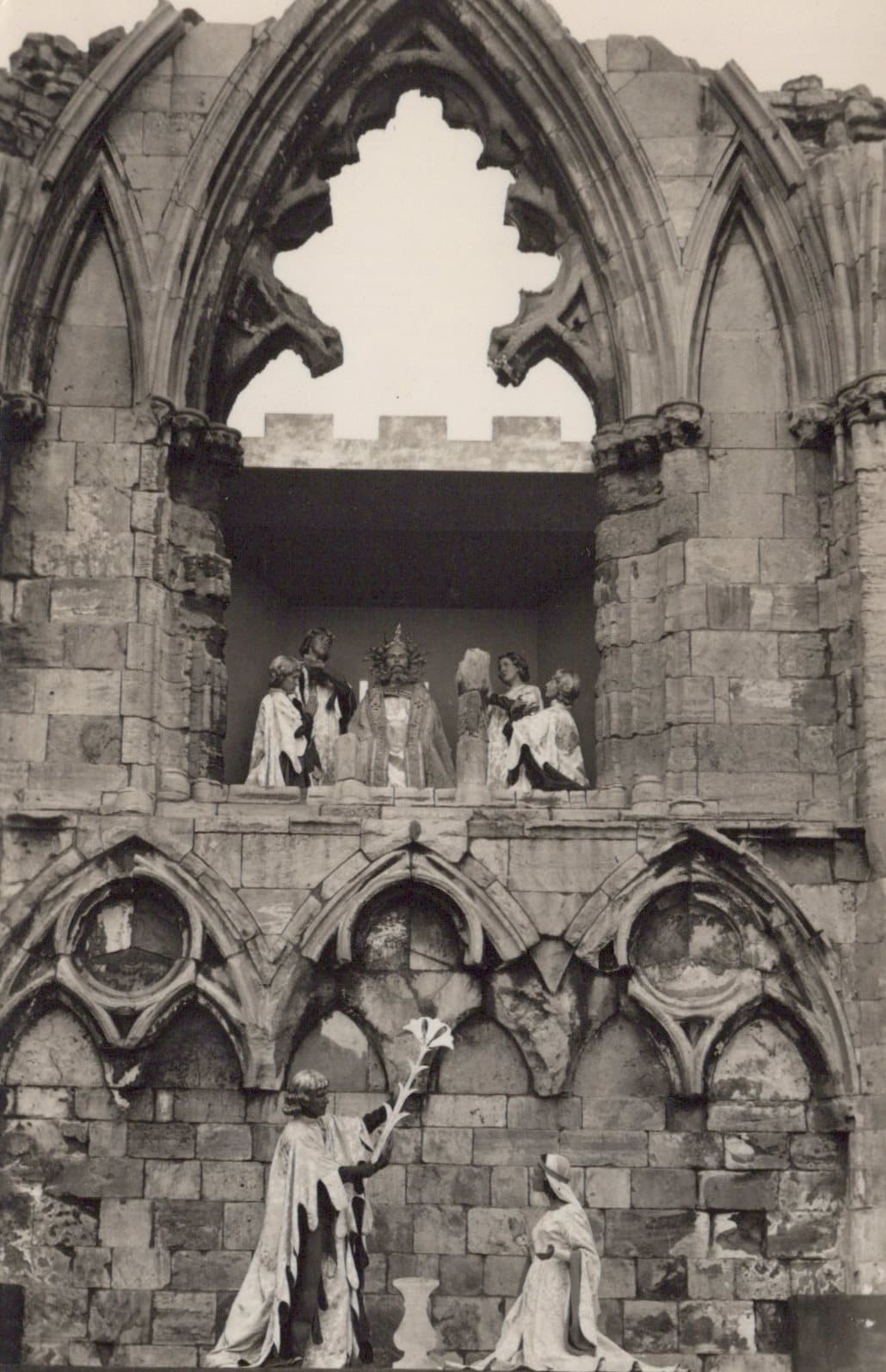 Theatrical Postcard - York Festival 1957 - The York Cycle of Mystery Plays - Mo’s Postcards 