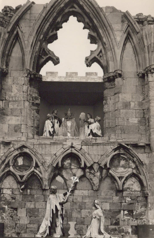 Theatrical Postcard - York Festival 1957 - The York Cycle of Mystery Plays - Mo’s Postcards 