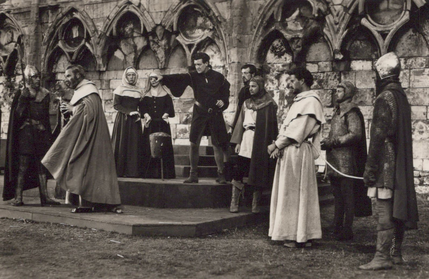 Theatrical Postcard - York Festival 1957 - The York Cycle of Mystery Plays - Mo’s Postcards 