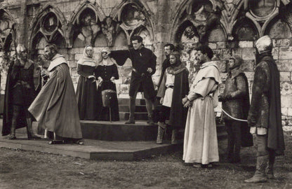 Theatrical Postcard - York Festival 1957 - The York Cycle of Mystery Plays - Mo’s Postcards 