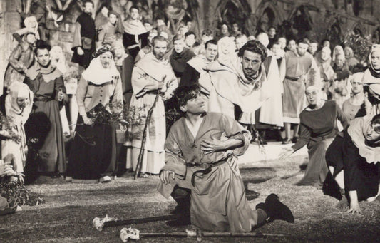 Theatrical Postcard - York Festival 1957 - The York Cycle of Mystery Plays - Mo’s Postcards 