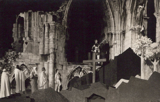 Theatrical Postcard - York Festival 1957 - The York Cycle of Mystery Plays - Mo’s Postcards 
