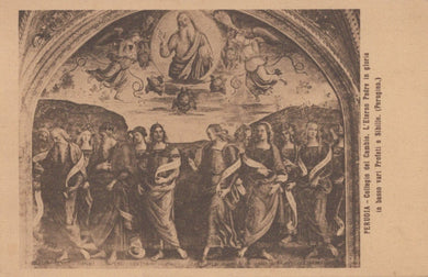 Italy Postcard - Perugia - Collegio Del Cambio - L'Eterno Padre in Gloria - Mo’s Postcards 