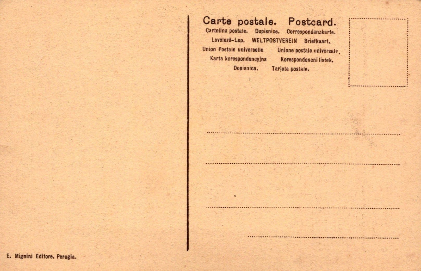 Italy Postcard - Perugia - Collegio Del Cambio - L'Eterno Padre in Gloria - Mo’s Postcards 