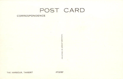 Scotland Postcard - The Harbour, Tarbert - Mo’s Postcards 