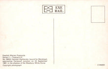 Load image into Gallery viewer, Railways Postcard - No 59003 Yeoman Highlander Approaches Fairwood Junction in 1987 - Mo’s Postcards 
