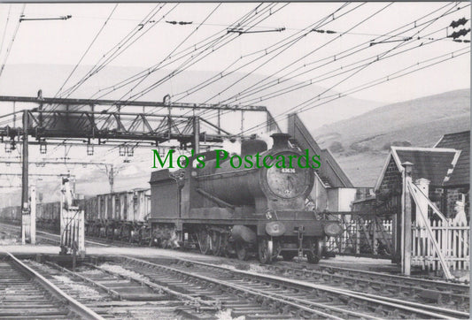 Engine No.63636 Passing Torside Level Crossing