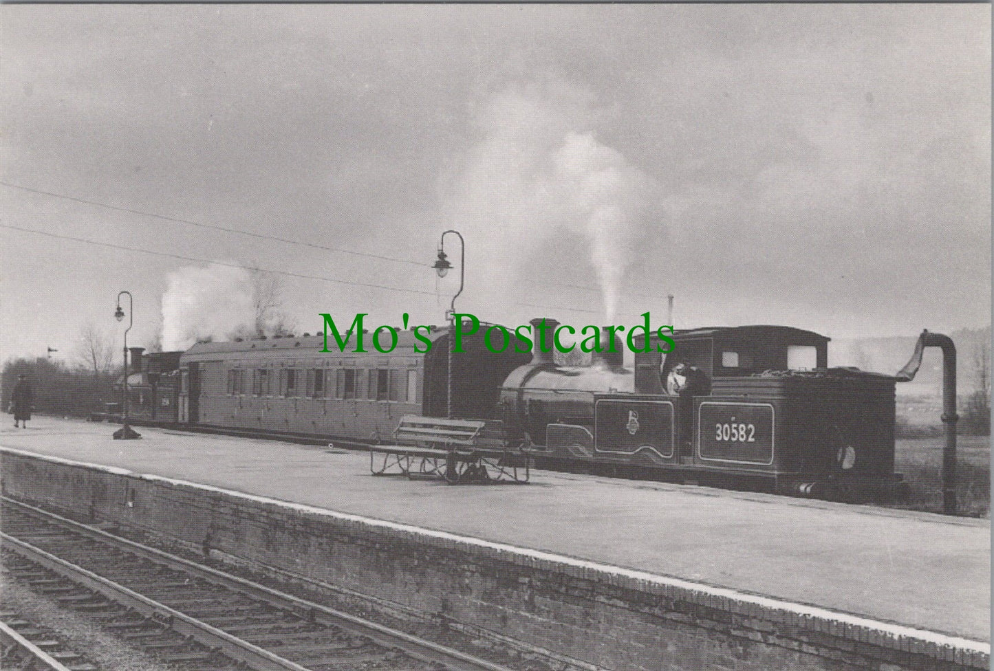 The Lyme Regis Branch Train at Axminster