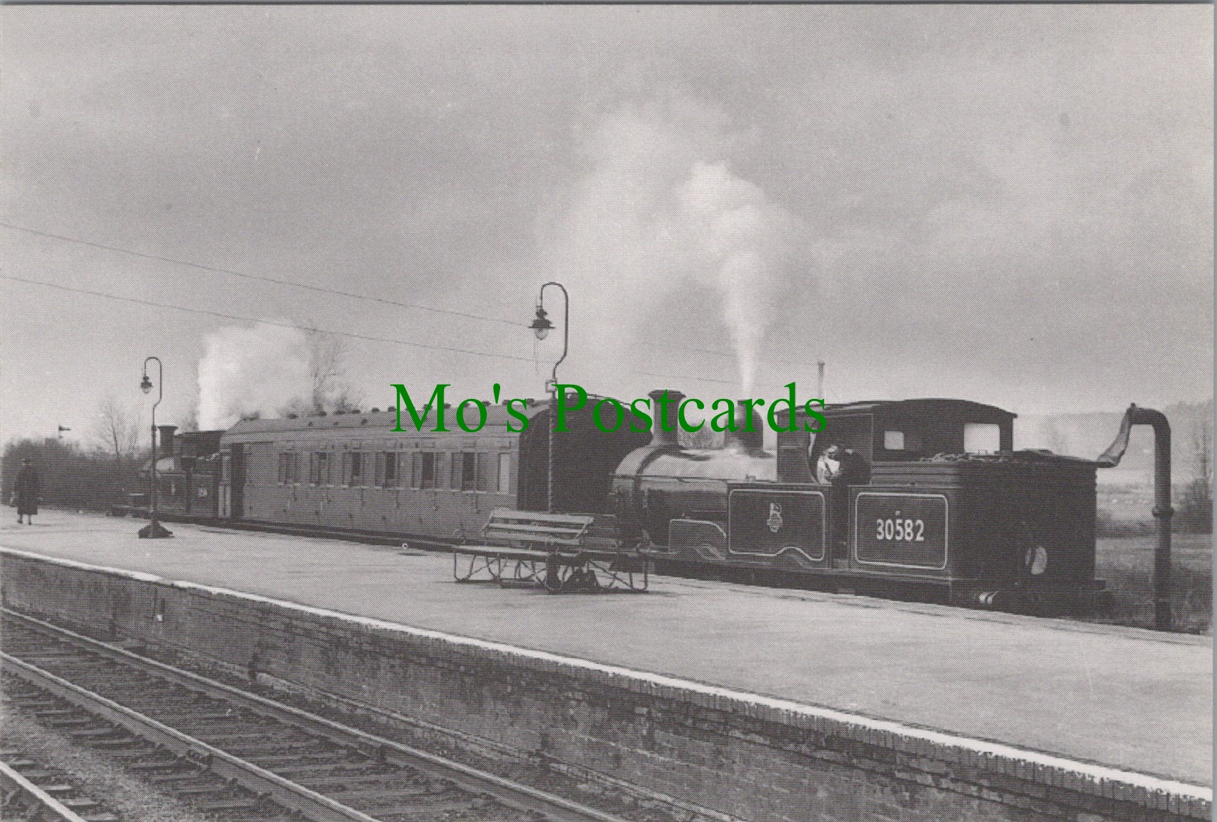 The Lyme Regis Branch Train at Axminster
