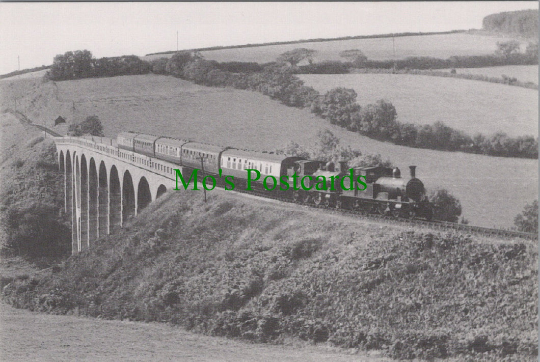 Engine Nos 30582 and 30583 Leaving Cannington Viaduct