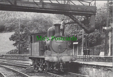 Engine No 30199 Taking Water at Bodmin Road in 1961
