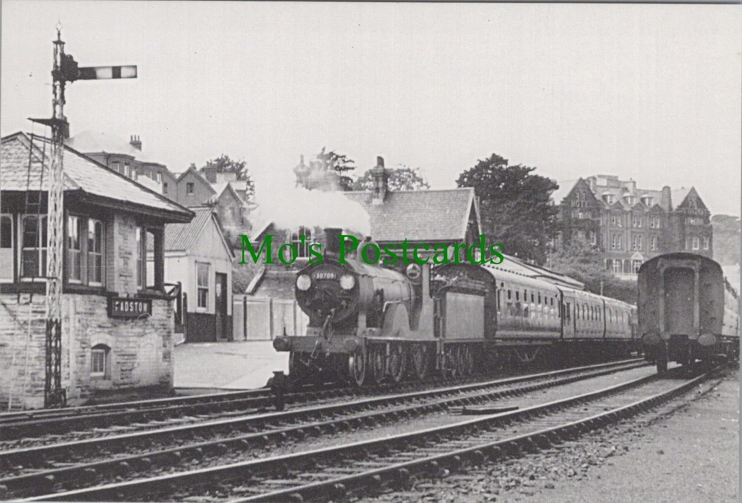 Engine No 30709 With The 3.13pm To Exeter at Padstow