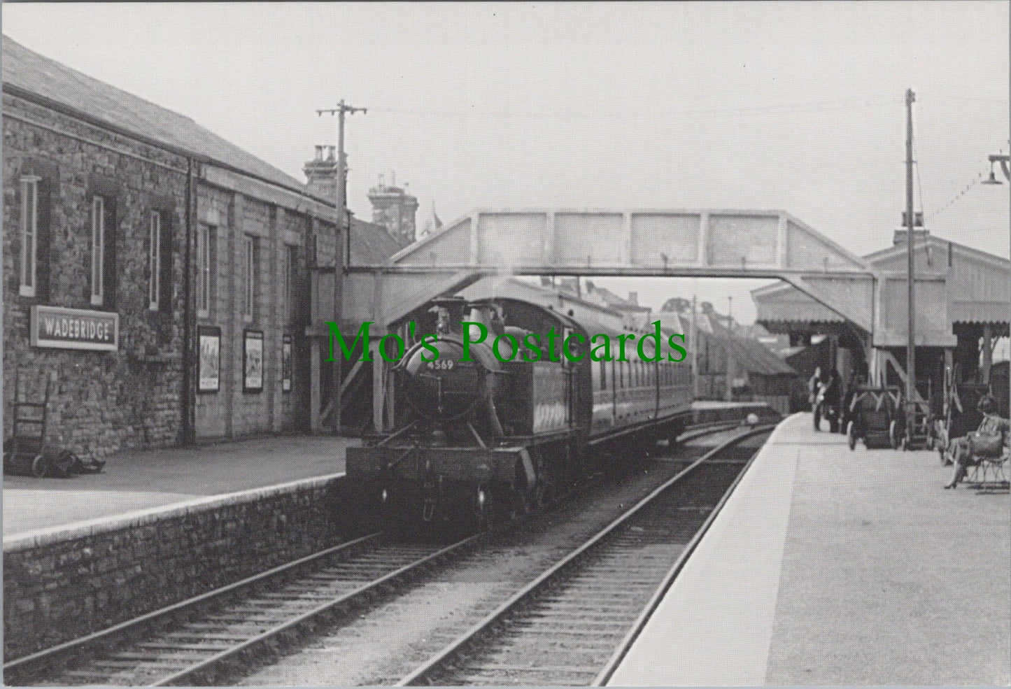 Engine No 4569 With a Train For Bodmin General
