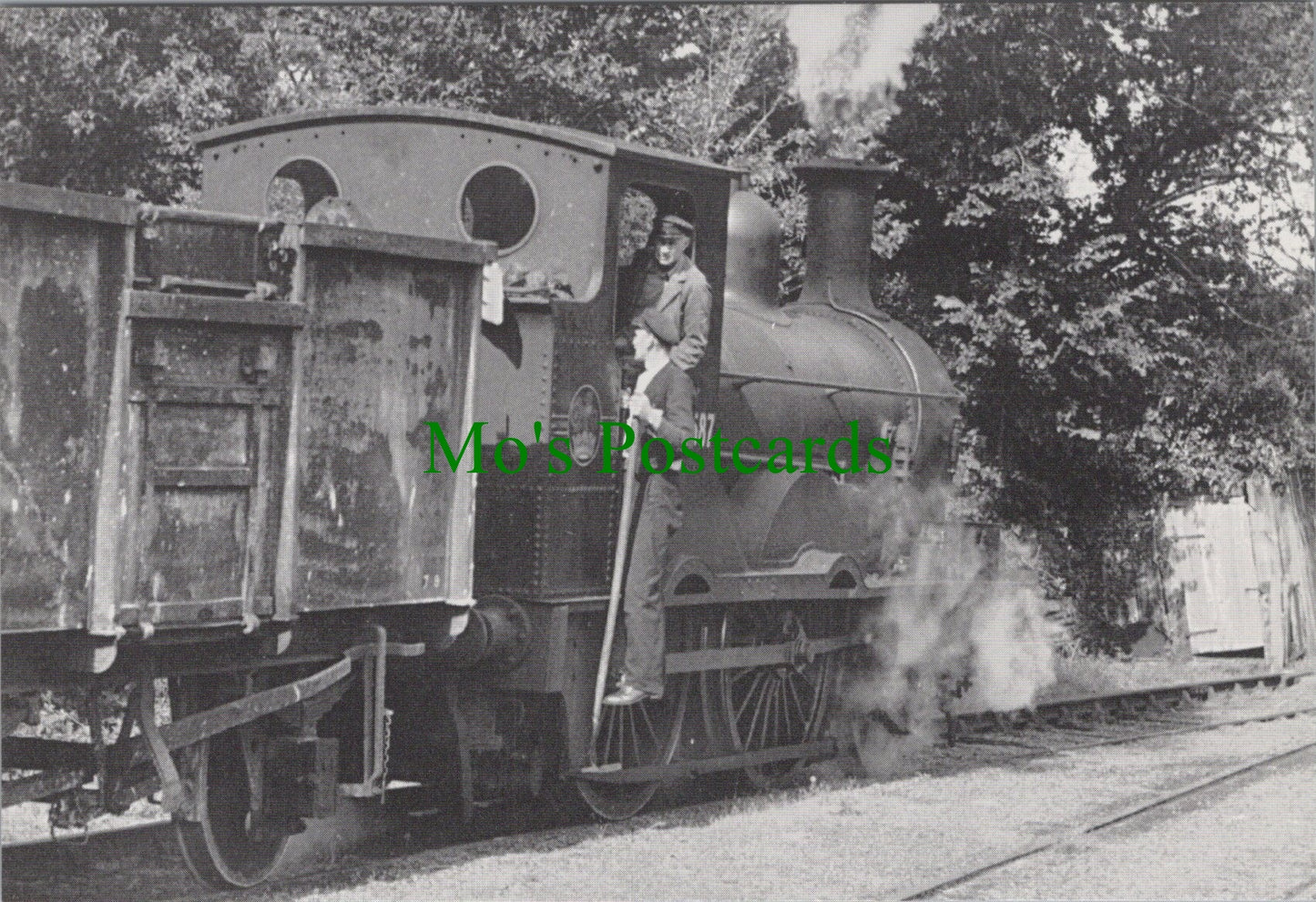 Engine No 30587 Shunting at Tresarrett